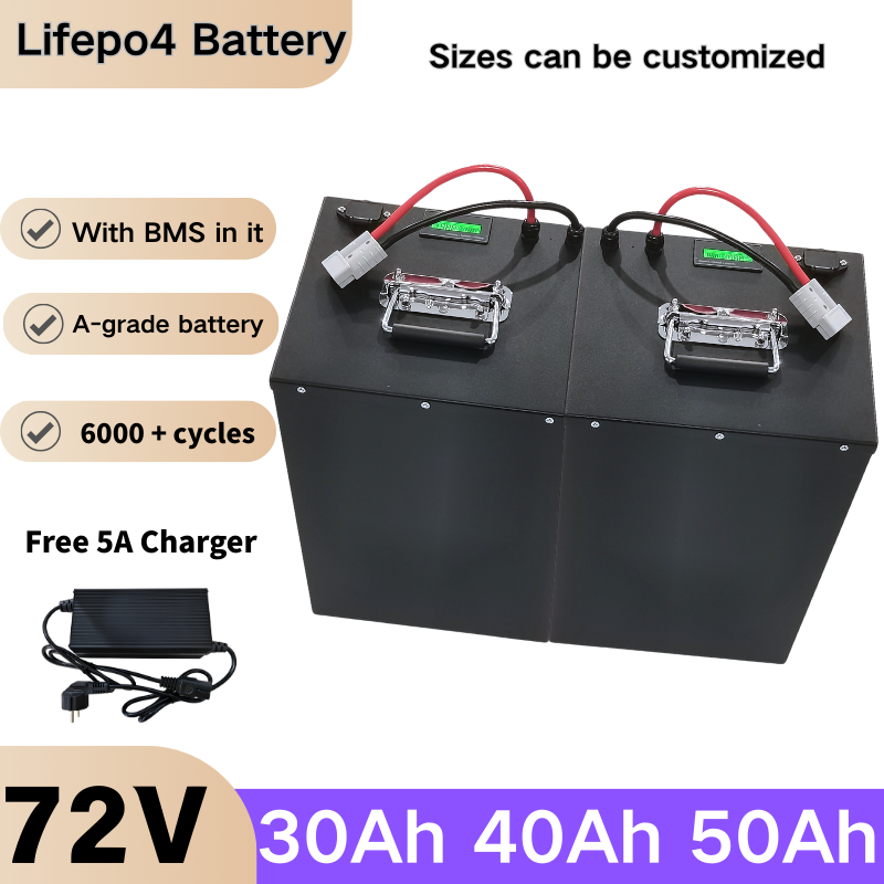 Batterie au lithium LiFePO4 XN - 72V 40Ah Lifepo4 Battery Pack avis et prix